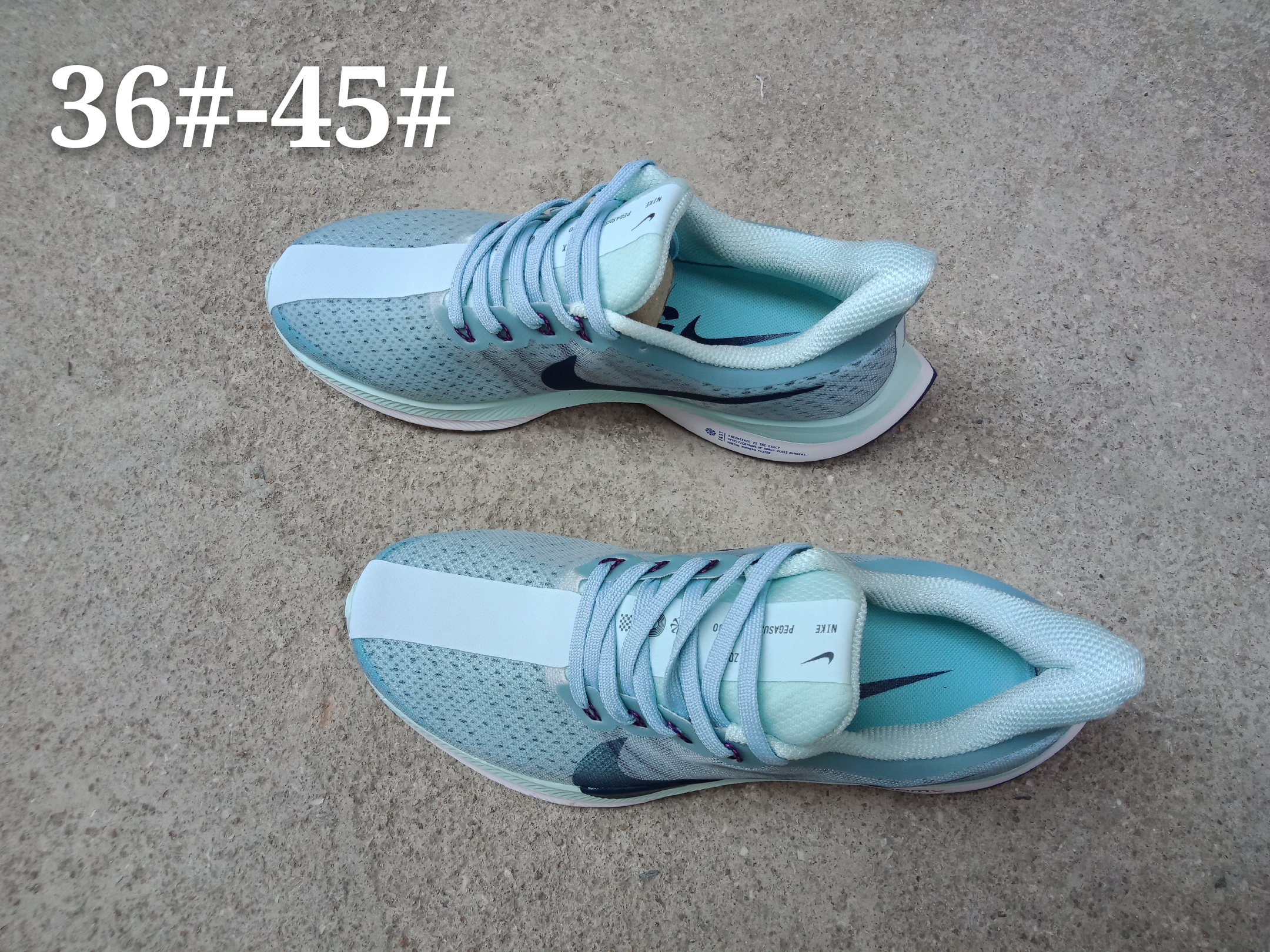 Women Nike Air Zoom Pegasus 35X Jade Blue Shoes